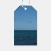 Saint Lucia Horizon Blue Ocean Cadeaulabel (Voorkant)