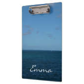 Saint Lucia Horizon Blue Ocean Klembord (Links)