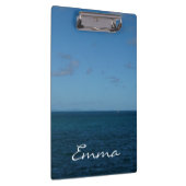 Saint Lucia Horizon Blue Ocean Klembord (Rechts)