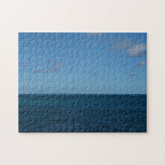 Saint Lucia Horizon Blue Ocean Legpuzzel (Horizontaal)
