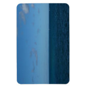 Saint Lucia Horizon Blue Ocean Magneet (Verticaal)