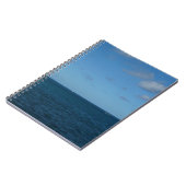 Saint Lucia Horizon Blue Ocean Notitieboek (Linkerzijde)