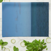 Saint Lucia Horizon Blue Ocean Theedoek (Gevouwen)