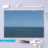 Saint Lucia Horizon Blue Ocean Tissuepapier (Craft)