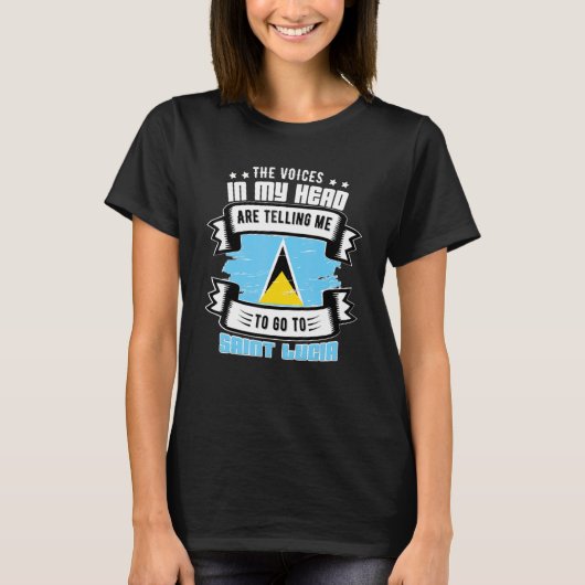 Saint Lucia In My Head T-shirt (Voorkant)