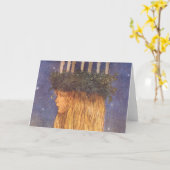 Saint Lucia John Bauer Kaart (Gele Bloem)