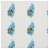 Saint Lucia Kaart vlag Stof (Swatch)