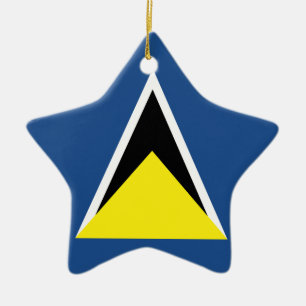 Saint Lucia Keramisch Ornament