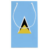 Saint Lucia Klein Cadeauzakje (Achterkant)