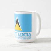 Saint Lucia Koffiemok (Voorkant rechts)