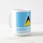 Saint Lucia Koffiemok (Voorkant links)