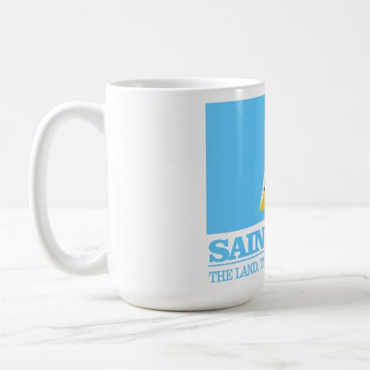 Saint Lucia Koffiemok (Links)