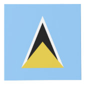 Saint Lucia Kubus (Voorkant)