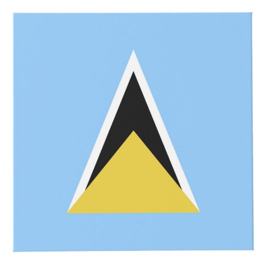 Saint Lucia Kubus (Voorkant)