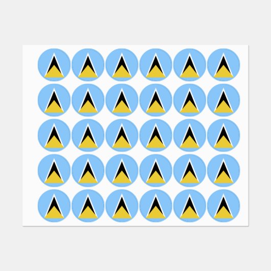 Saint Lucia Labels (Vel)