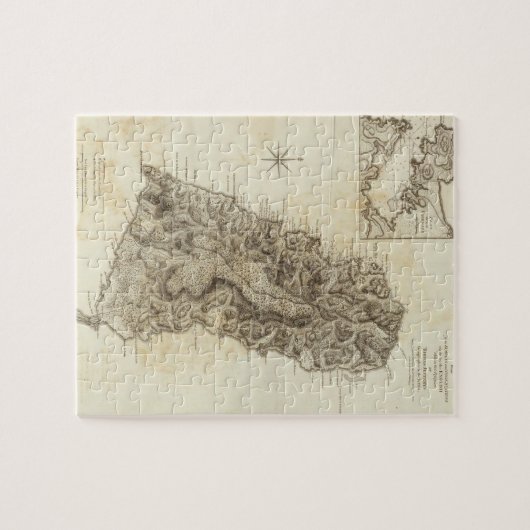 Saint Lucia Legpuzzel (Horizontaal)