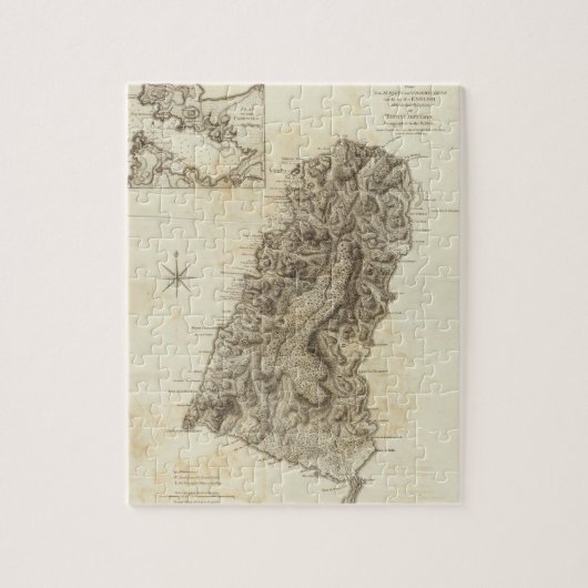 Saint Lucia Legpuzzel (Verticaal)