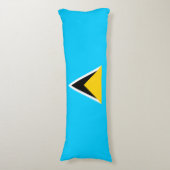 Saint Lucia Lichaamskussen (Voorkant Verticaal)