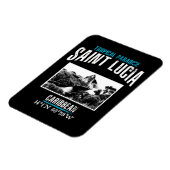 Saint Lucia Magneet (Linkerzijde)