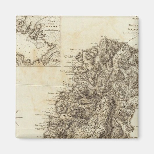 Saint Lucia Magneet (Voorkant)