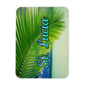 Saint Lucia Magneet (Verticaal)