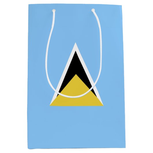 Saint Lucia Medium Cadeauzakje (Voorkant)