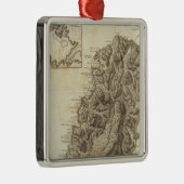 Saint Lucia Metalen Ornament (Rechts)