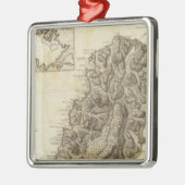 Saint Lucia Metalen Ornament (Links)