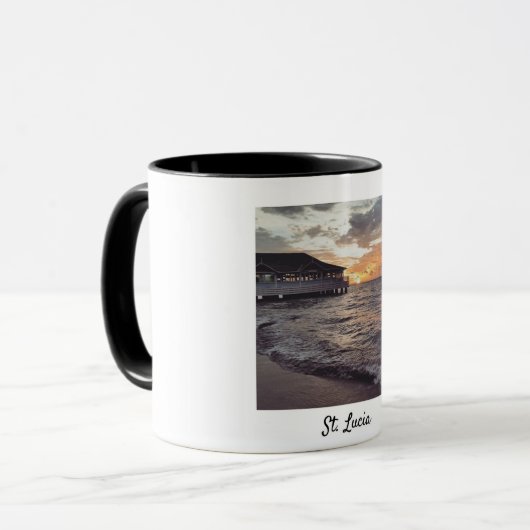 Saint Lucia - Mok (Voorkant links)