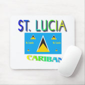 Saint Lucia Muismat (Met muis)
