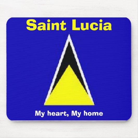 Saint Lucia Muismat (Voorkant)