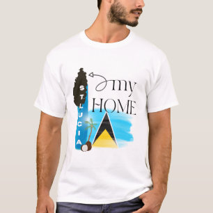 Saint Lucia My Home T-Shirt