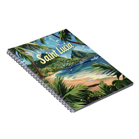 Saint Lucia Notitieboek (Rechterzijde)