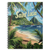 Saint Lucia Notitieboek (Voorkant)