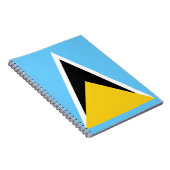 Saint Lucia Notitieboek (Rechterzijde)