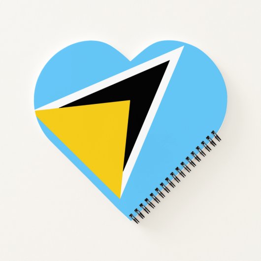 Saint Lucia Notitieboek (Achterkant)