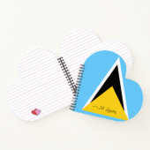 Saint Lucia Notitieboek (Binnen)