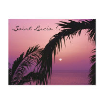 Saint Lucia Paars Paradise Sunset