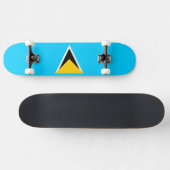 Saint Lucia Persoonlijk Skateboard (Horizontaal)