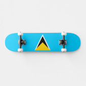 Saint Lucia Persoonlijk Skateboard (Horizontaal)