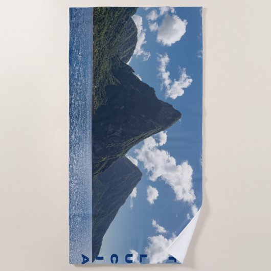 Saint Lucia Piton Beach Towel Strandlaken (Voorkant)