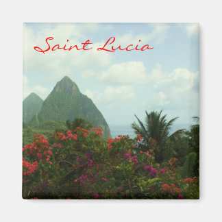 Saint Lucia Pitons magneet