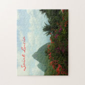 Saint Lucia Pitons Puzzle Legpuzzel (Verticaal)