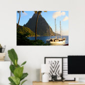 Saint Lucia Poster (Thuiskantoor)