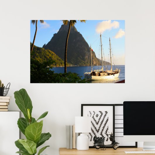 Saint Lucia Poster (Thuiskantoor)