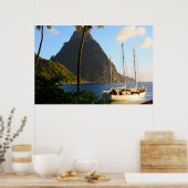 Saint Lucia Poster (Keuken)