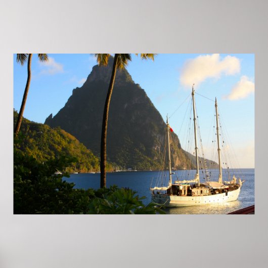 Saint Lucia Poster (Voorkant)