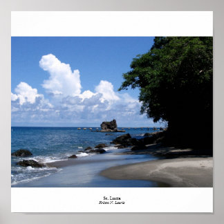 Saint Lucia Poster
