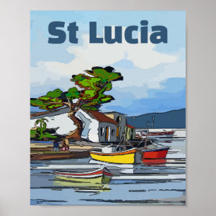 Saint Lucia, Poster