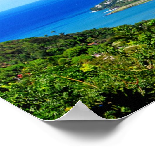 Saint Lucia Poster (Hoek)